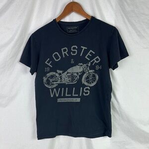 Forster & Willis motorcycle t shirt top men’s size small unisex